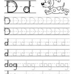Letter D Tracing Printable Free Letter Tracing Worksheets