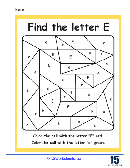 Letter E Worksheet Infoupdate Letter E Worksheet Infoupdate