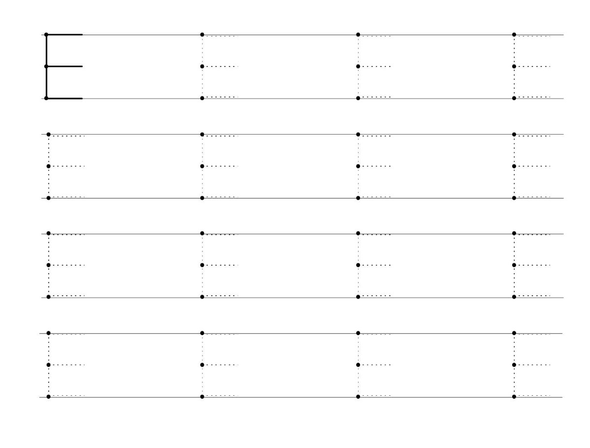 Letter E Writing Practice Worksheet Worksheets HQ Letter E Writing Practice Worksheet Worksheets HQ