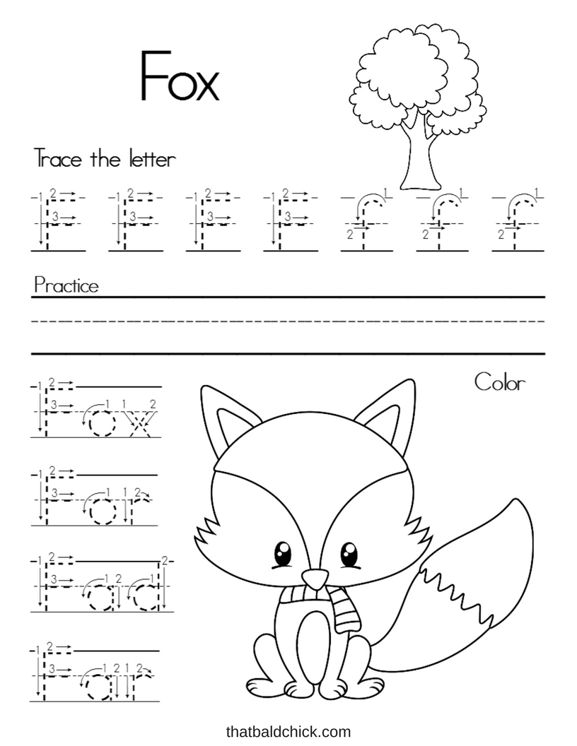 Letter F Alphabet Writing Practice That Bald Chick Letter F Alphabet Writing Practice That Bald Chick