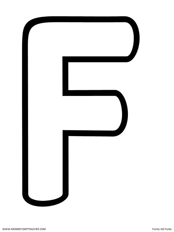 Letter F Free Printables Letter F Free Printables