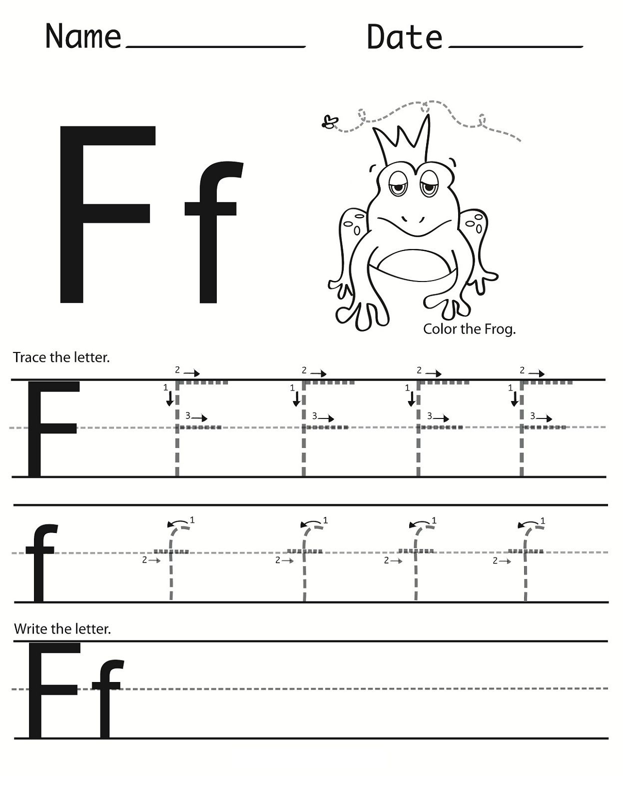 Letter F Tracing Worksheets AlphabetWorksheetsFree Letter F Tracing Worksheets AlphabetWorksheetsFree