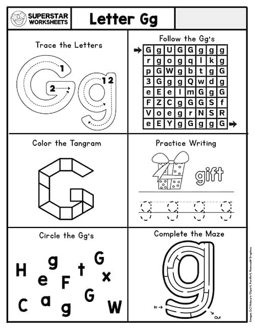 Letter G Template Free Printable Kindergarten Infoupdate Letter G Template Free Printable Kindergarten Infoupdate