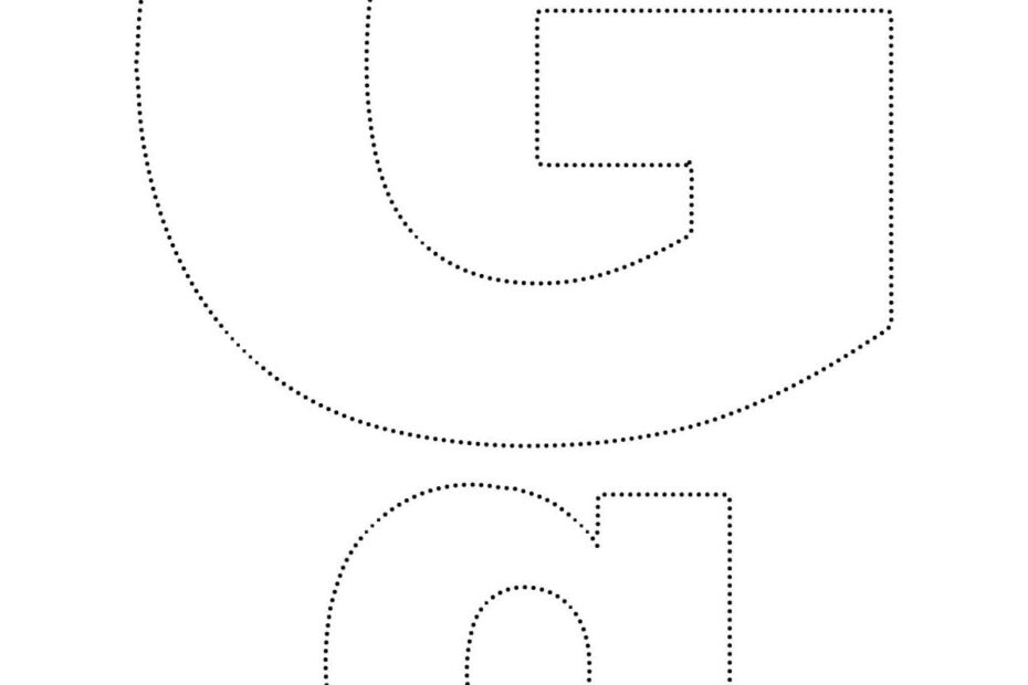 Letter G Tracing Coloring Page Download Print Or Color Online For Free