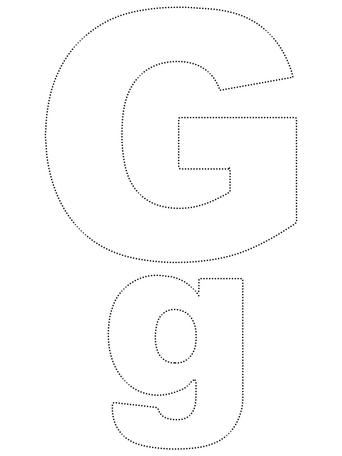 Letter G Tracing Coloring Page Download Print Or Color Online For Free Letter G Tracing Coloring Page Download Print Or Color Online For Free