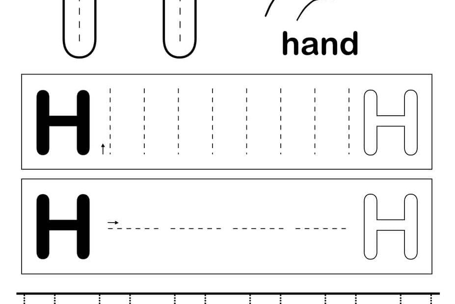 Letter H Sound Worksheets Tree Valley Academy Worksheets Library