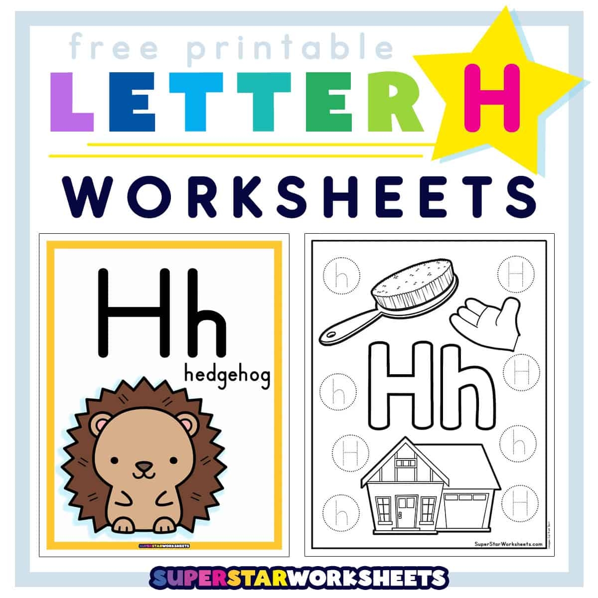 letter h worksheets free letter h worksheets free