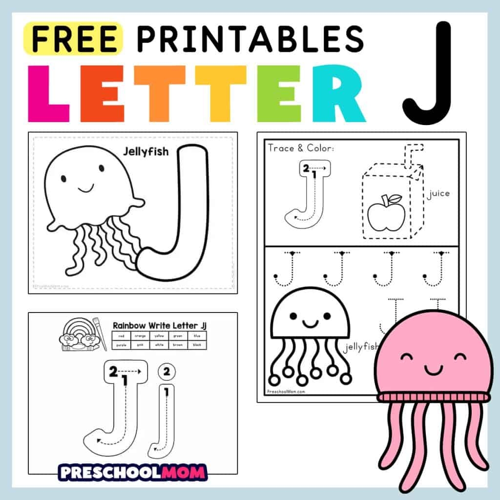 Letter J Preschool Printables Preschool Mom Worksheets Library Letter J Preschool Printables Preschool Mom Worksheets Library