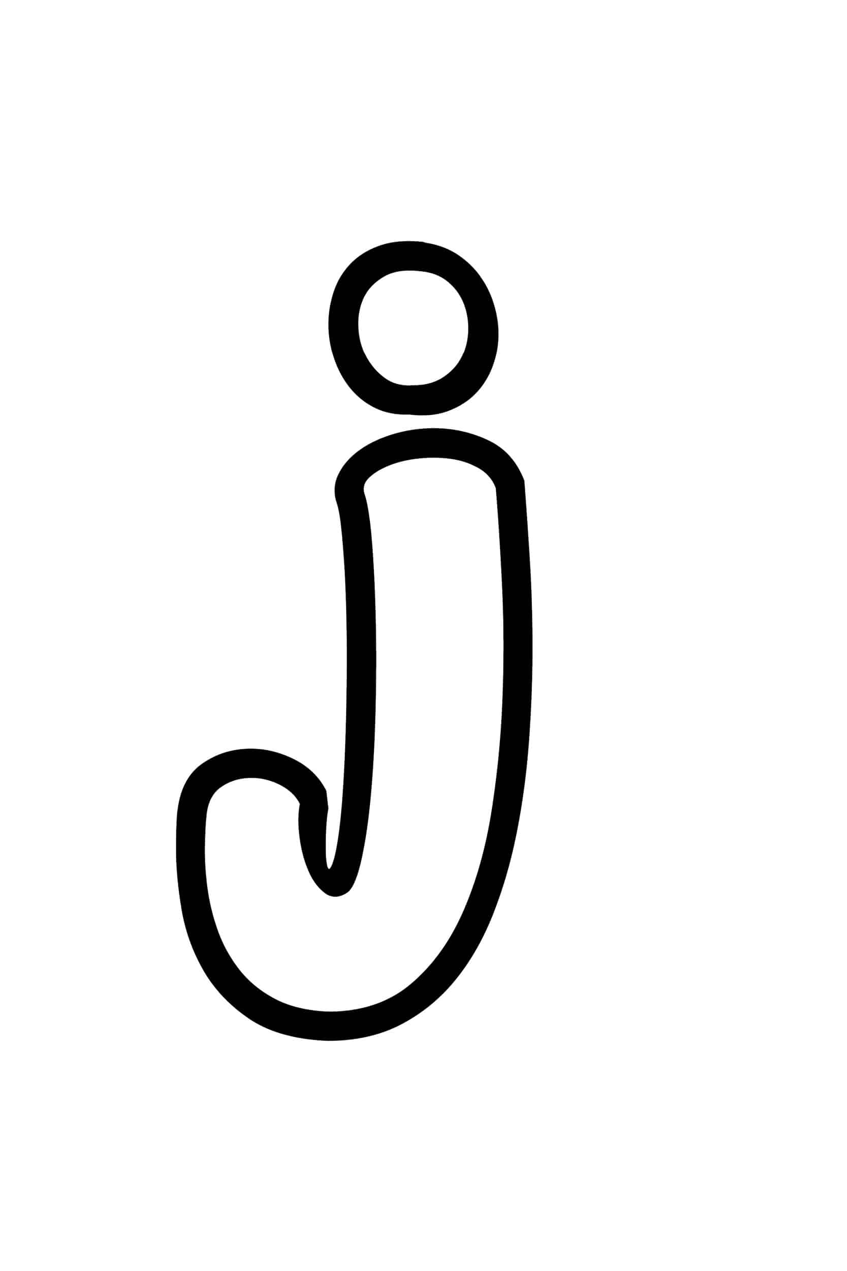 Letter J Template Printable Letter J Template Printable