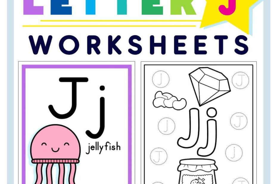 Letter J Worksheets Superstar Worksheets