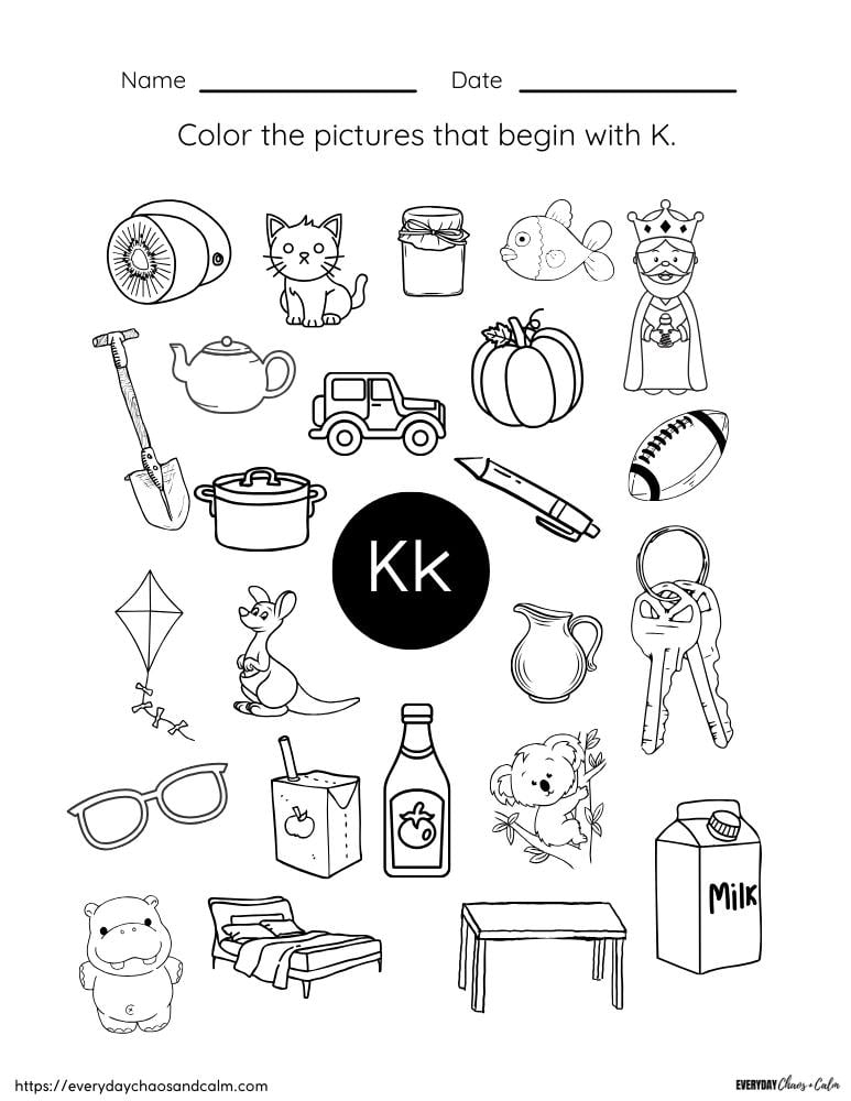 free printable letter k worksheet free printable letter k worksheet