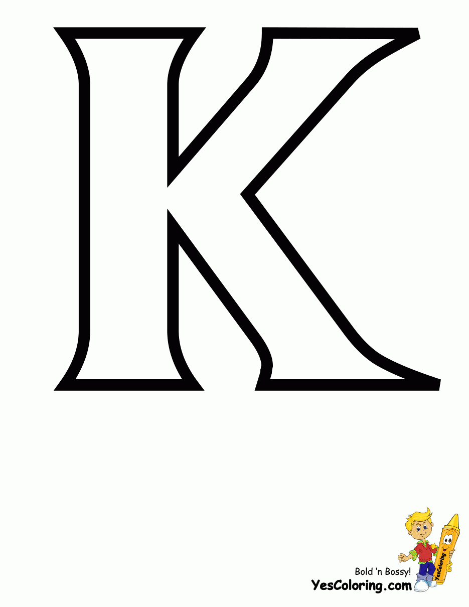 Letter K Template Free Printable Free Printable Letter K Template Free Printable Free Printable