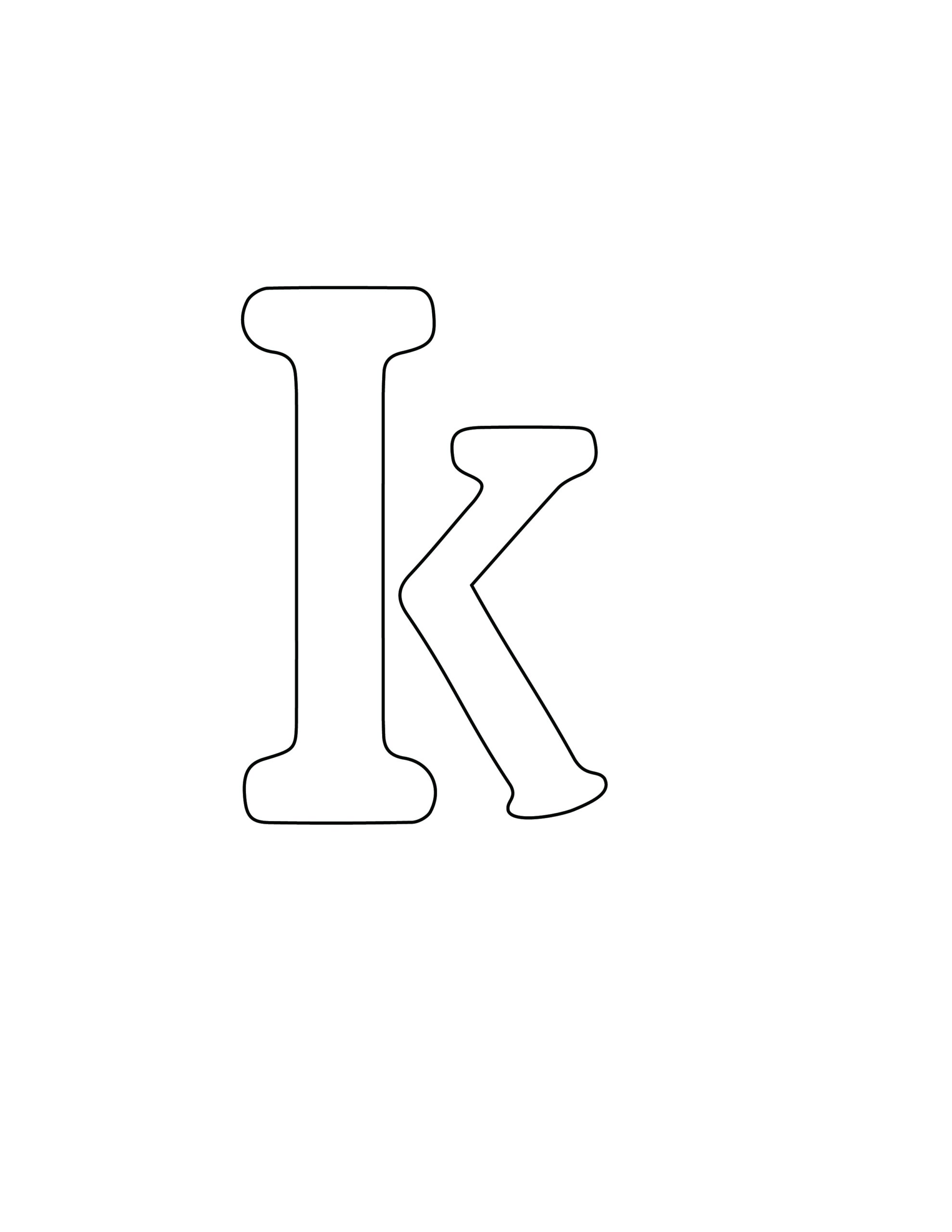 Letter K Template Free Printable Infoupdate Letter K Template Free Printable Infoupdate