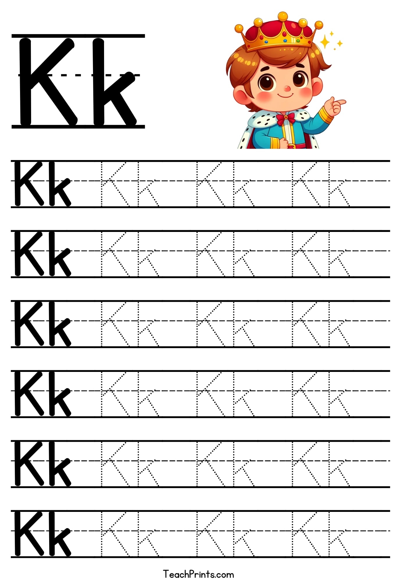 letter k tracing letter k tracing