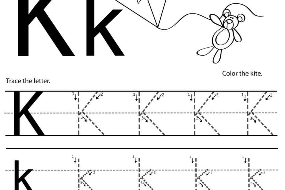 Letter K Worksheets Printable Peggy Worksheets