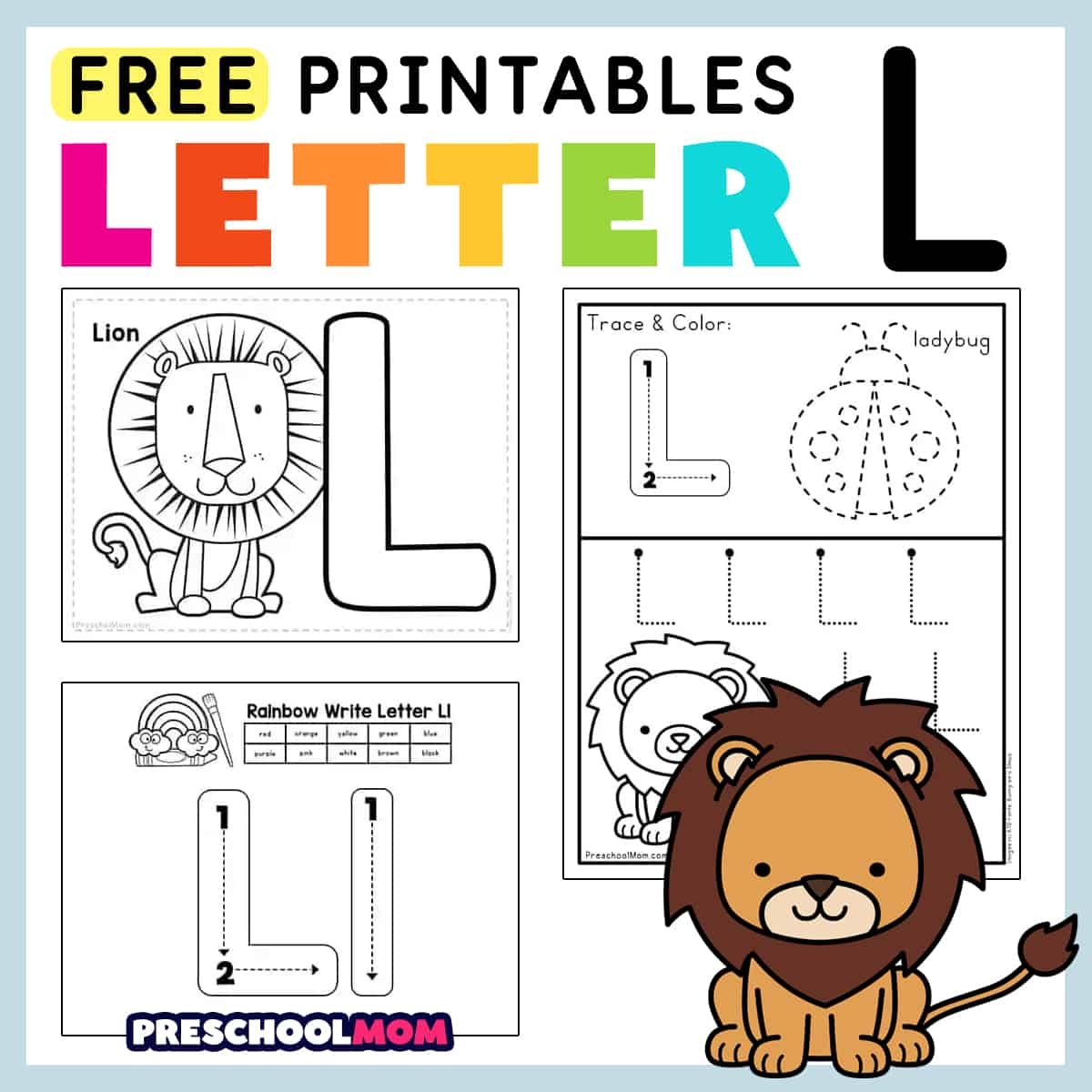 LETTER L PRINTABLES Mommy Is My Teacher Worksheets Library LETTER L PRINTABLES Mommy Is My Teacher Worksheets Library
