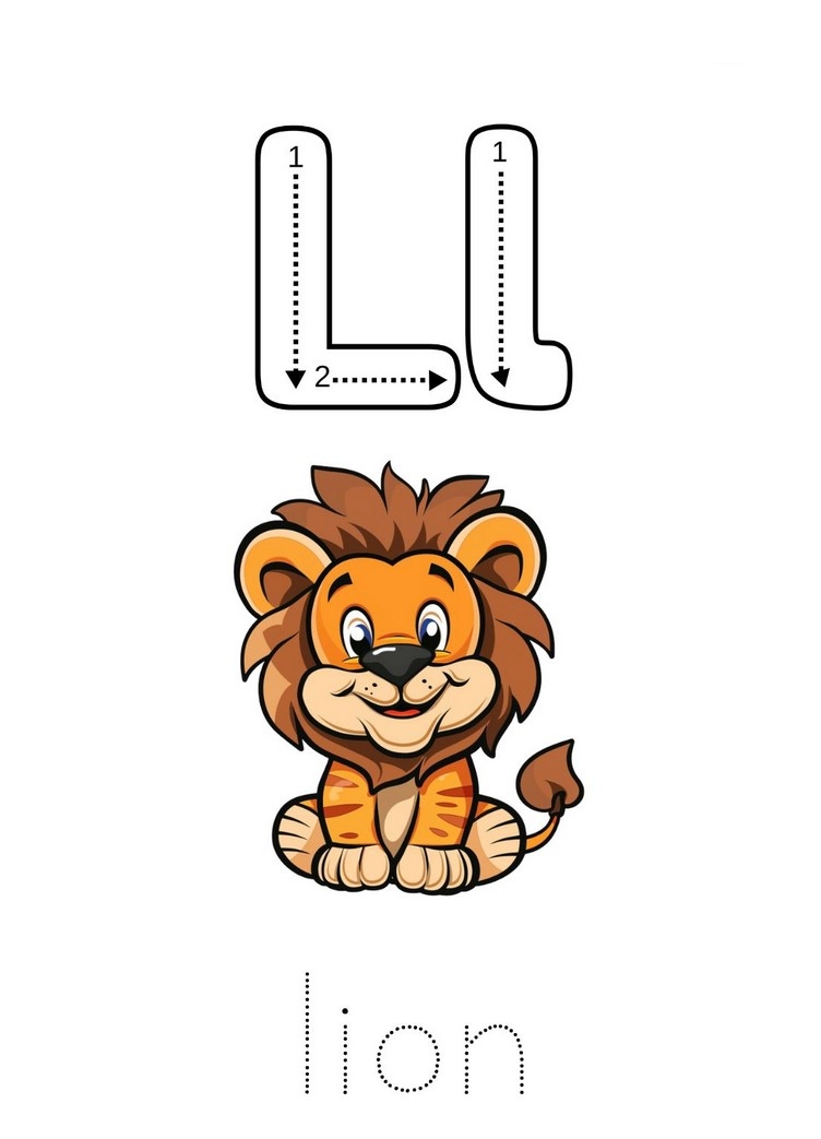 Letter L Writing Practice Worksheet Worksheets HQ Letter L Writing Practice Worksheet Worksheets HQ