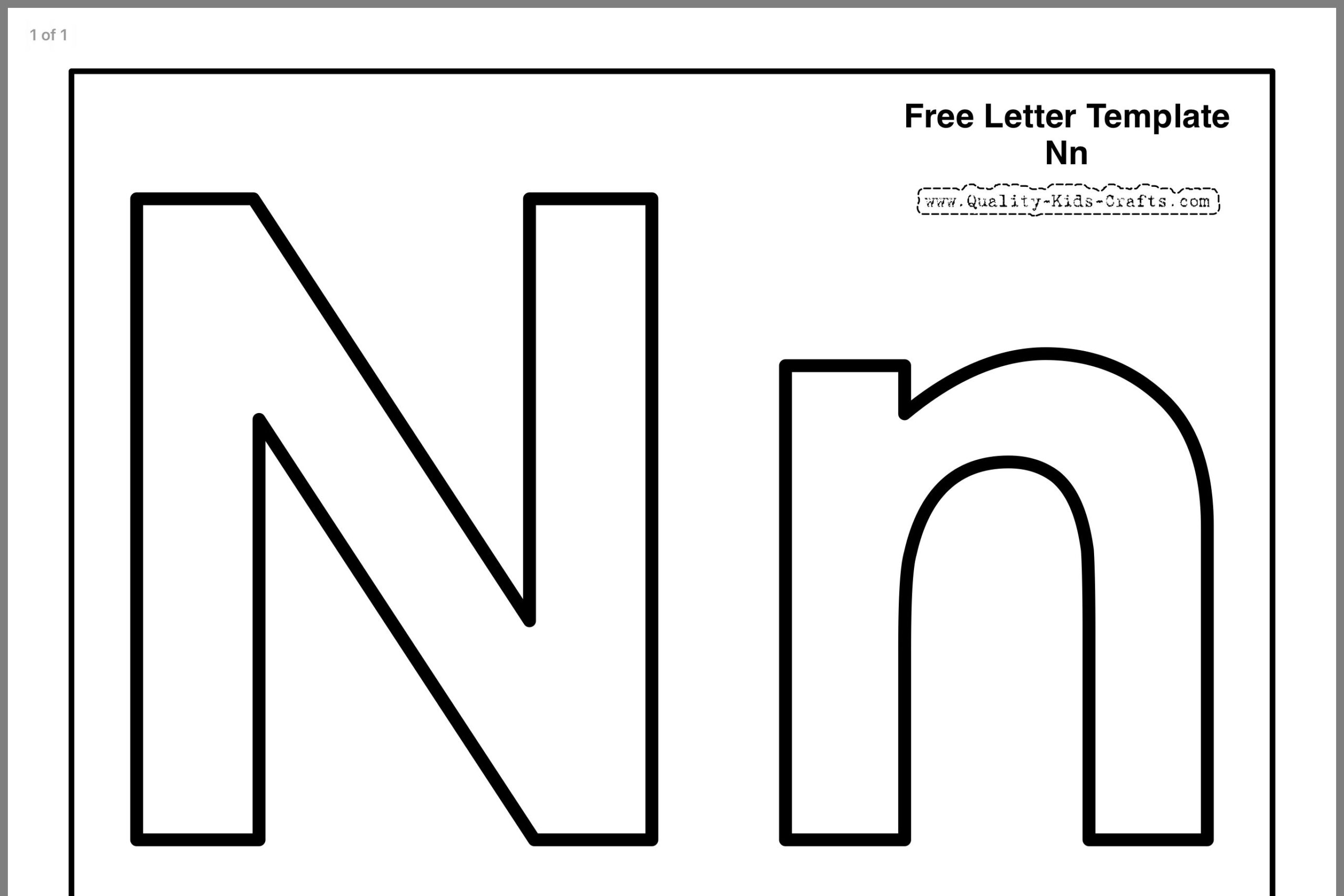 Letter N Template Free Printable Web 5 Best Free Printable Alphabet Letter N Template Free Printable Web 5 Best Free Printable Alphabet