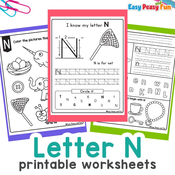 letter n worksheets for kindergarten letter n worksheets for kindergarten