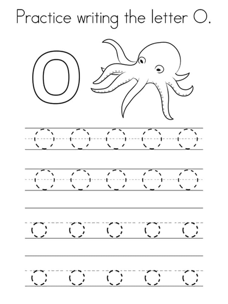 Letter O Tracing Coloring Page Download Print Or Color Online For Free Letter O Tracing Coloring Page Download Print Or Color Online For Free