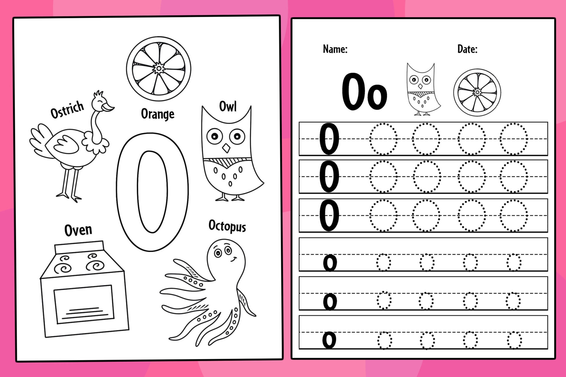 Letter O Worksheets Free Printable Infoupdate Letter O Worksheets Free Printable Infoupdate