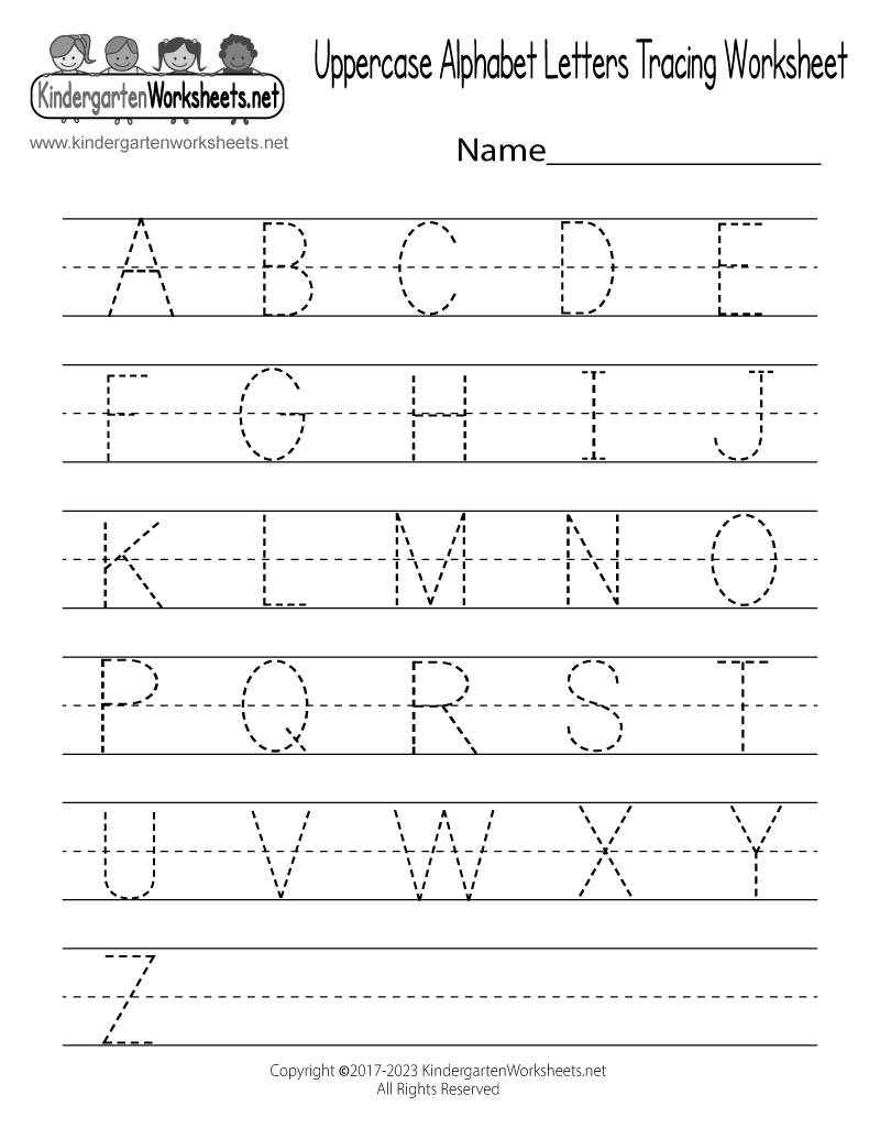 Letter Practice Sheets For Kids Letter Practice Sheets For Kids