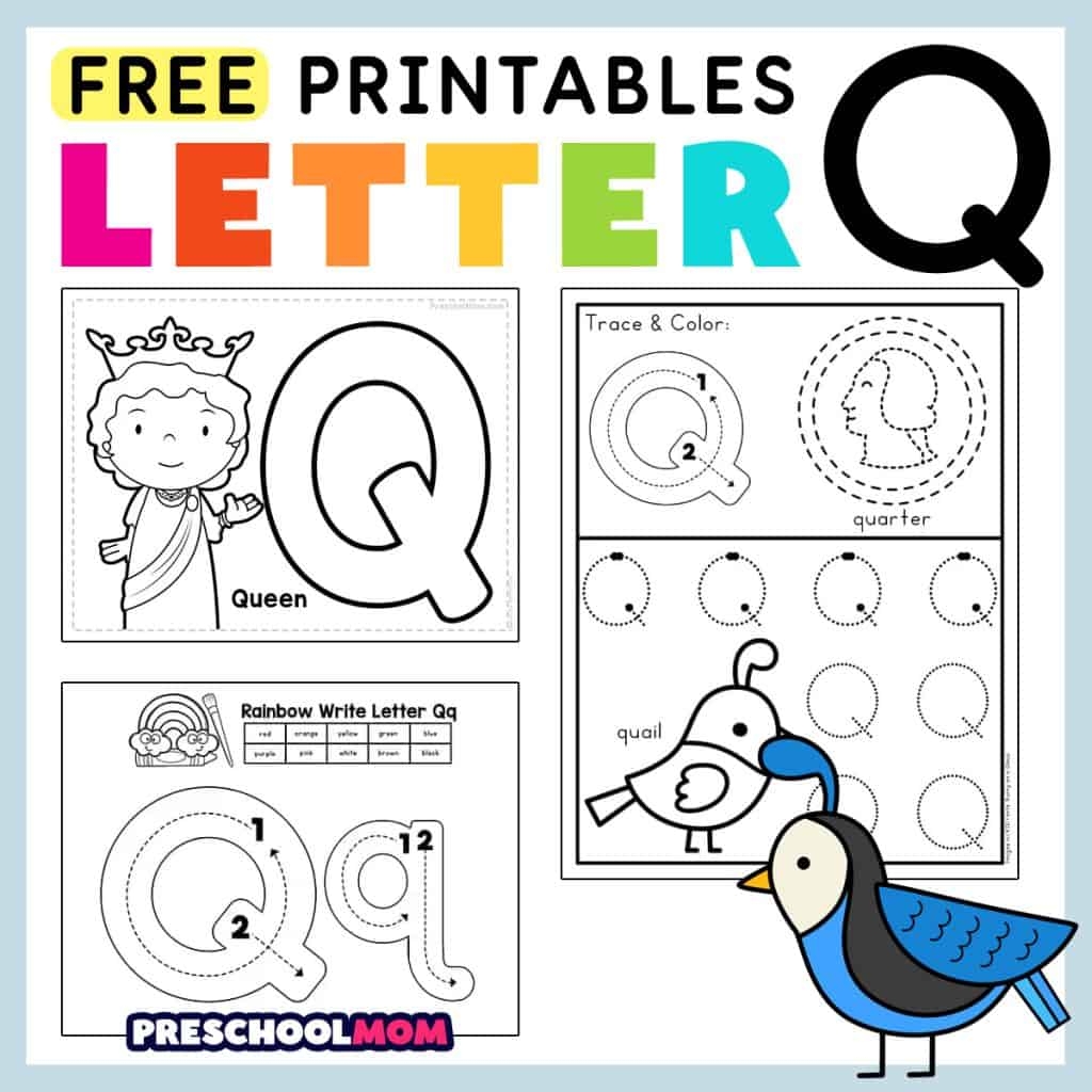 Letter Q Preschool Printables Preschool Mom Worksheets Library Letter Q Preschool Printables Preschool Mom Worksheets Library