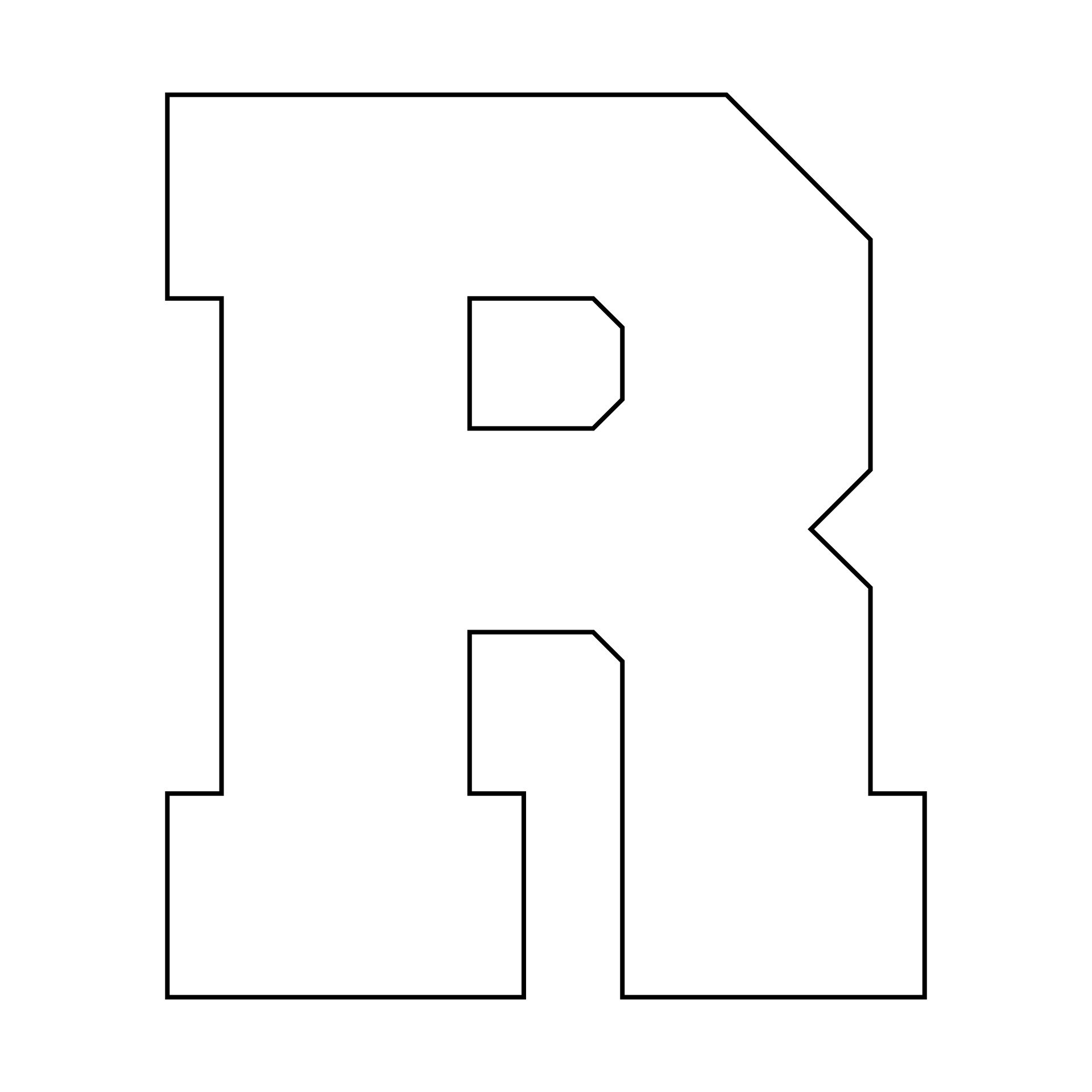 Letter R Template 10 Free PDF Printables Printablee