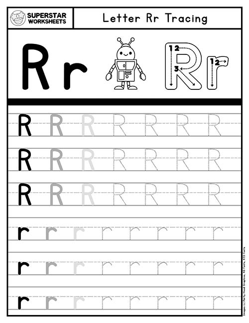 letter r tracing worksheets letter r tracing worksheets
