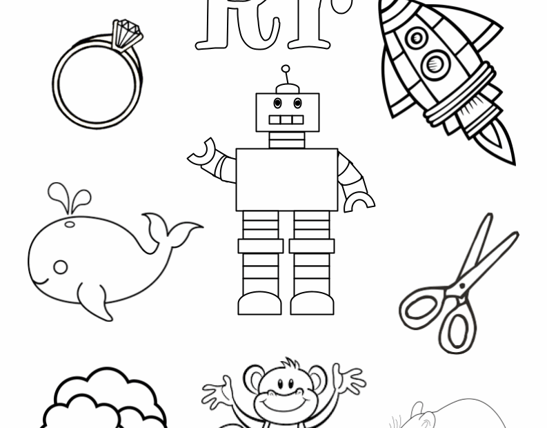 Letter R Worksheet For Kindergarten Worksheet Digital Worksheets