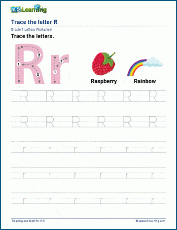 Letter R Worksheets K5 Learning Letter R Worksheets K5 Learning