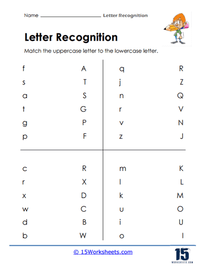 Letter Recognition Worksheets 15 Worksheets Worksheets Library Letter Recognition Worksheets 15 Worksheets Worksheets Library