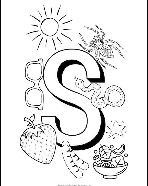 Letter S Preschool Printables Preschool Mom Worksheets Library