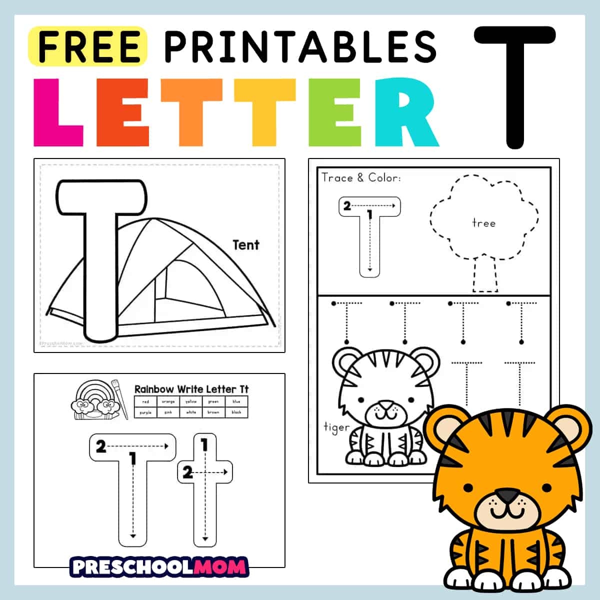 Letter T Preschool Printables Preschool Mom Worksheets Library Letter T Preschool Printables Preschool Mom Worksheets Library