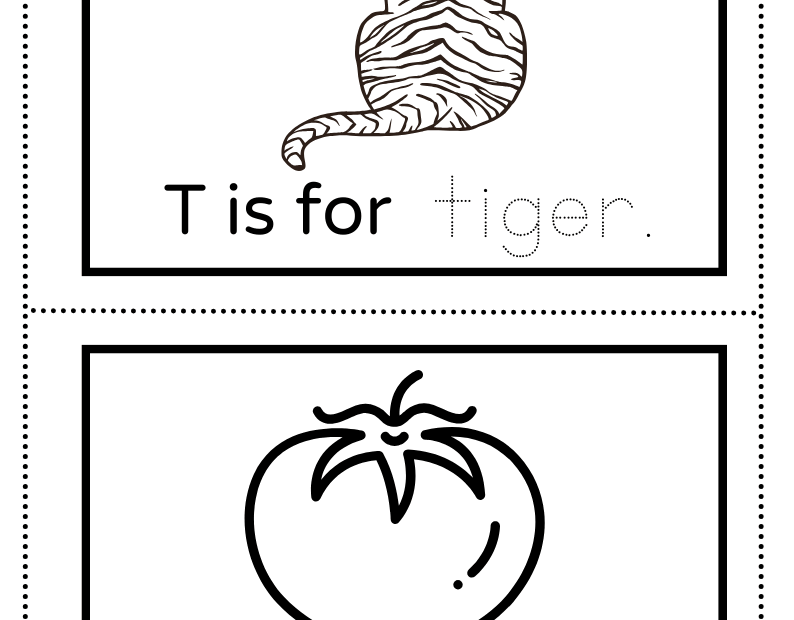 Letter T Printable Worksheet For Kids Letter T Crafts Letter T