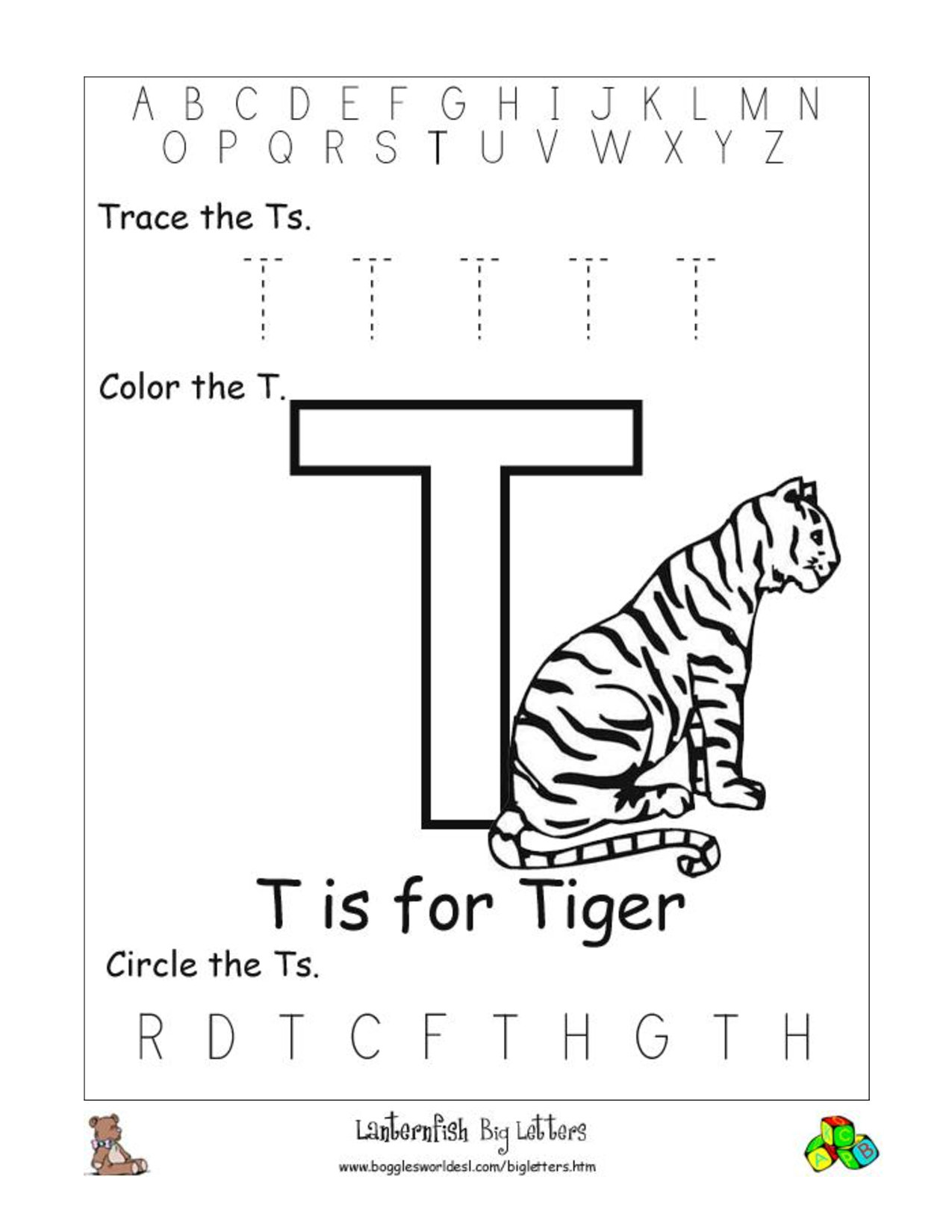 Letter T Worksheets Free Printables Letter T Worksheets Free Printables