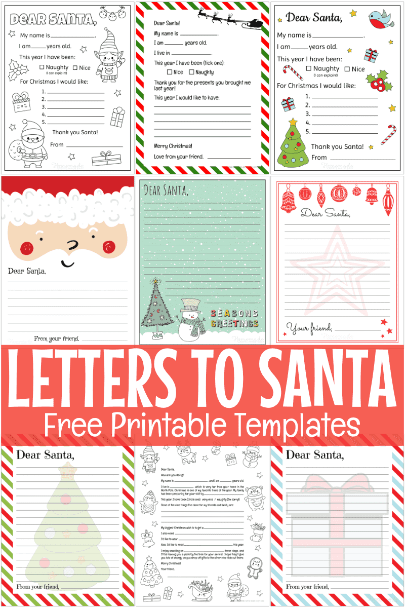 Letter To Santa Template Printable Sparklebox Infoupdate Letter To Santa Template Printable Sparklebox Infoupdate