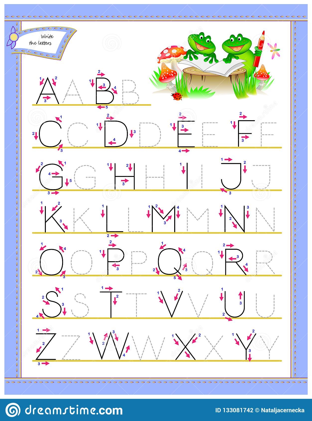 Letter Tracing Activity Sheets Letter Tracing Activity Sheets
