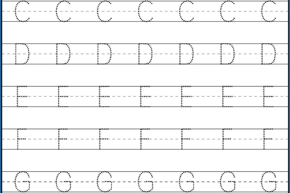 Letter Tracing Practice