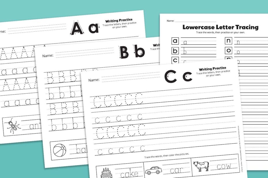 Letter Tracing Worksheets A Z Infoupdate