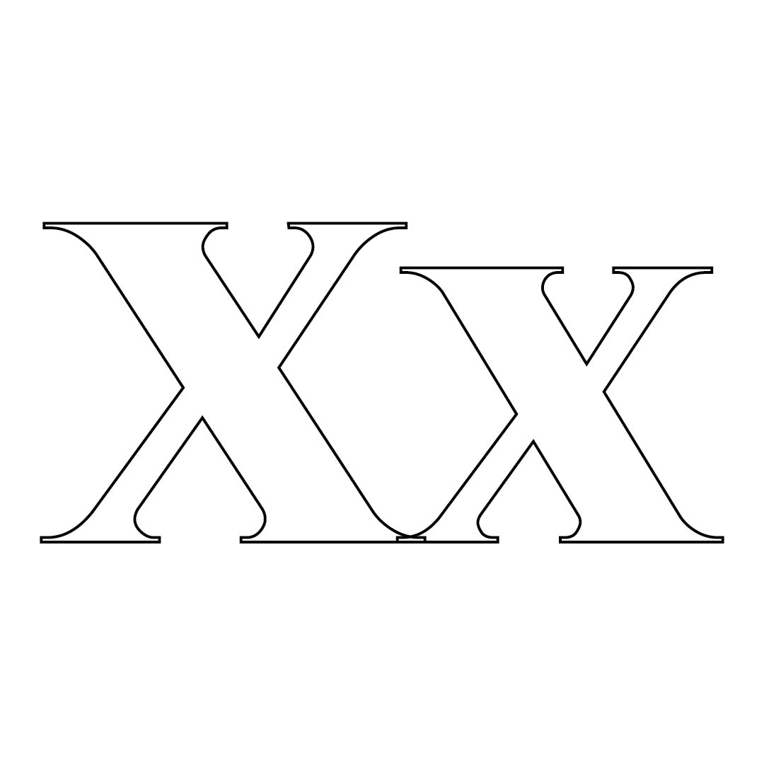 Letter X Templates 10 Free PDF Printables Printablee Letter X Templates 10 Free PDF Printables Printablee