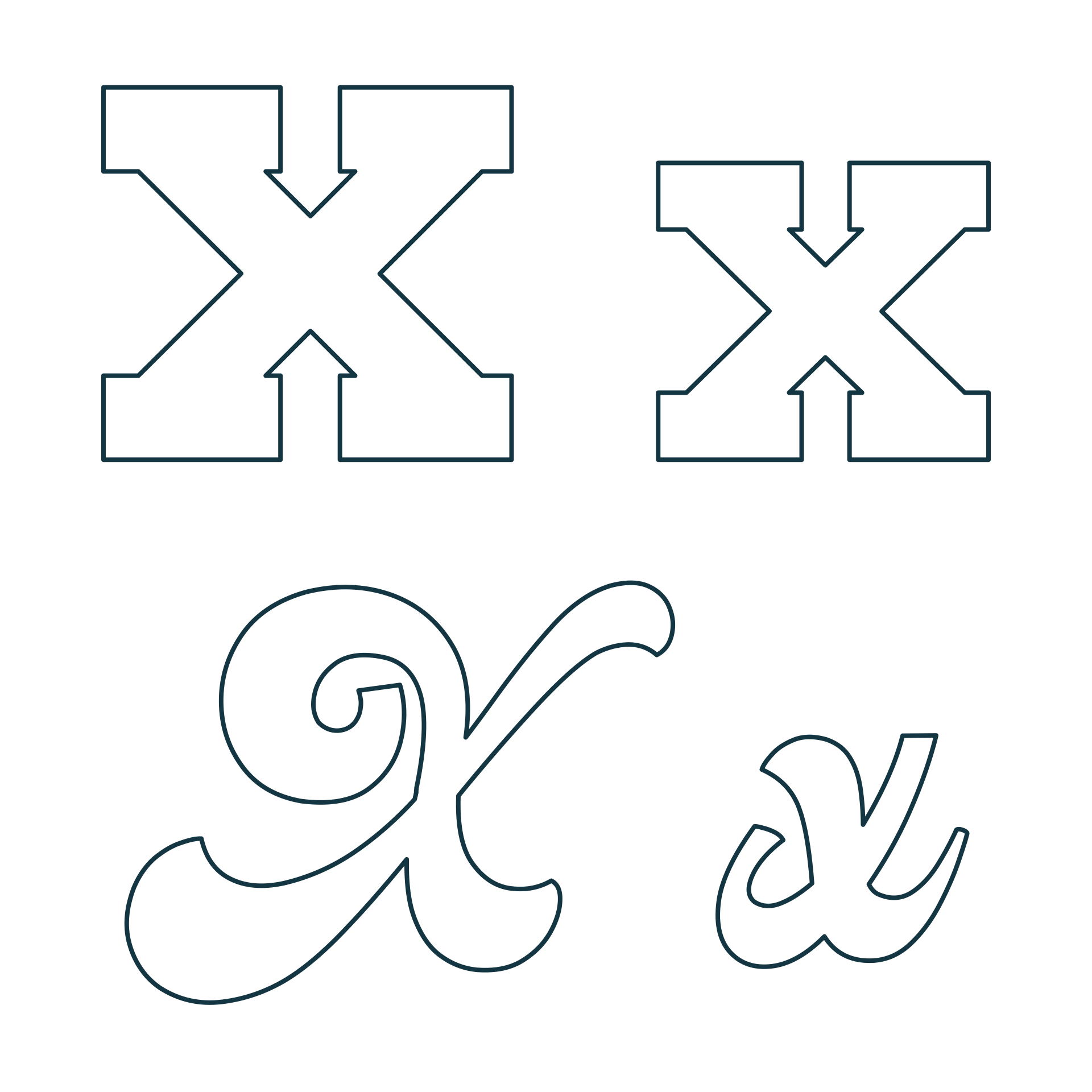 Letter X Templates 10 Free PDF Printables Printablee Letter X Templates 10 Free PDF Printables Printablee