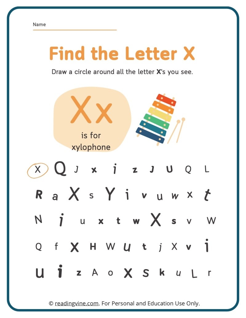letter x printables for preschool letter x printables for preschool