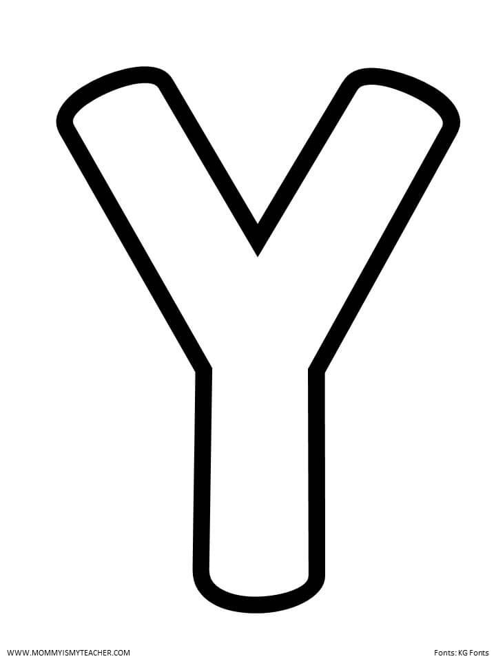 LETTER Y PRINTABLES LETTER Y PRINTABLES