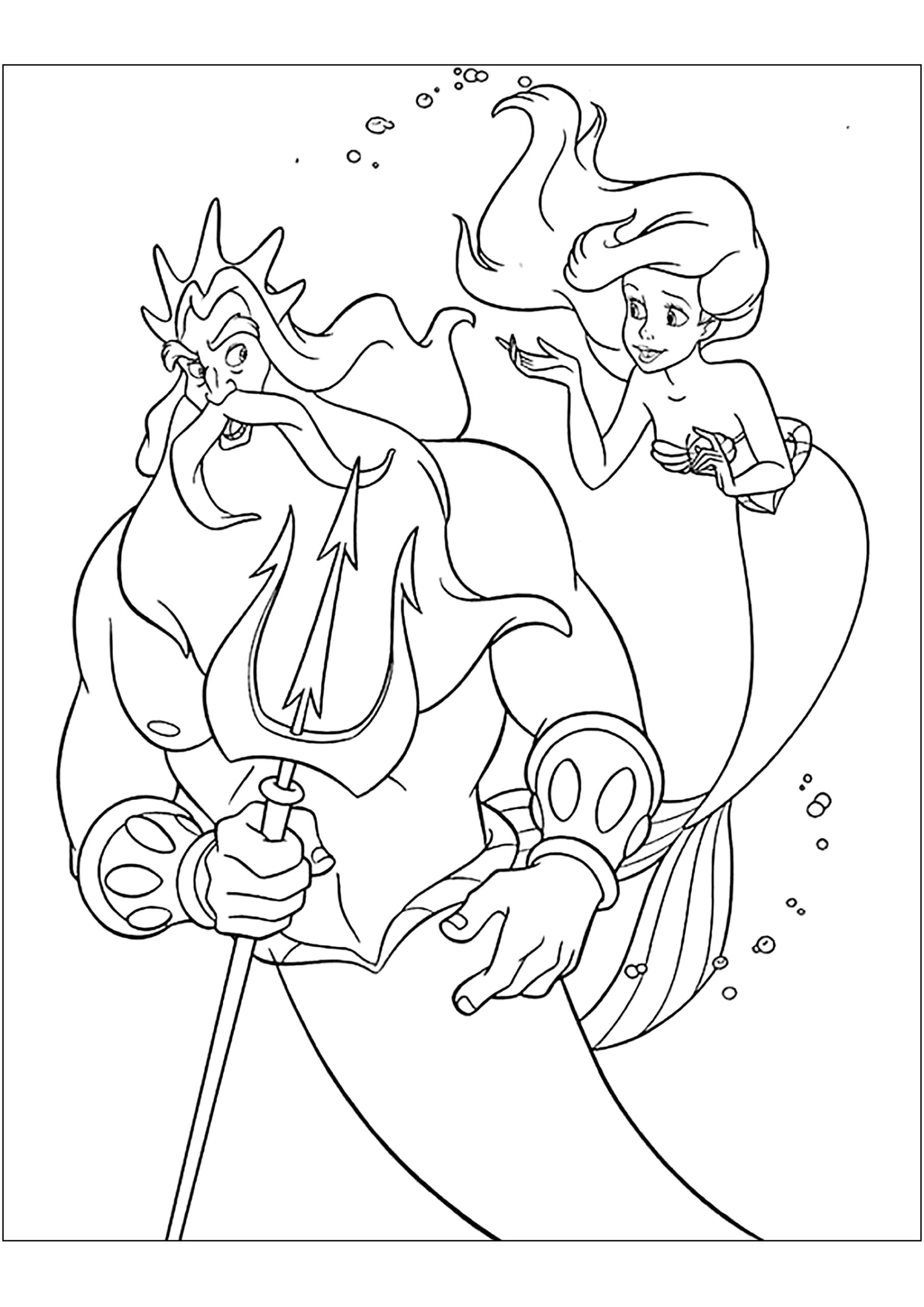 Lion King Printable Coloring Sheets The Little Mermaid Printable Lion King Printable Coloring Sheets The Little Mermaid Printable