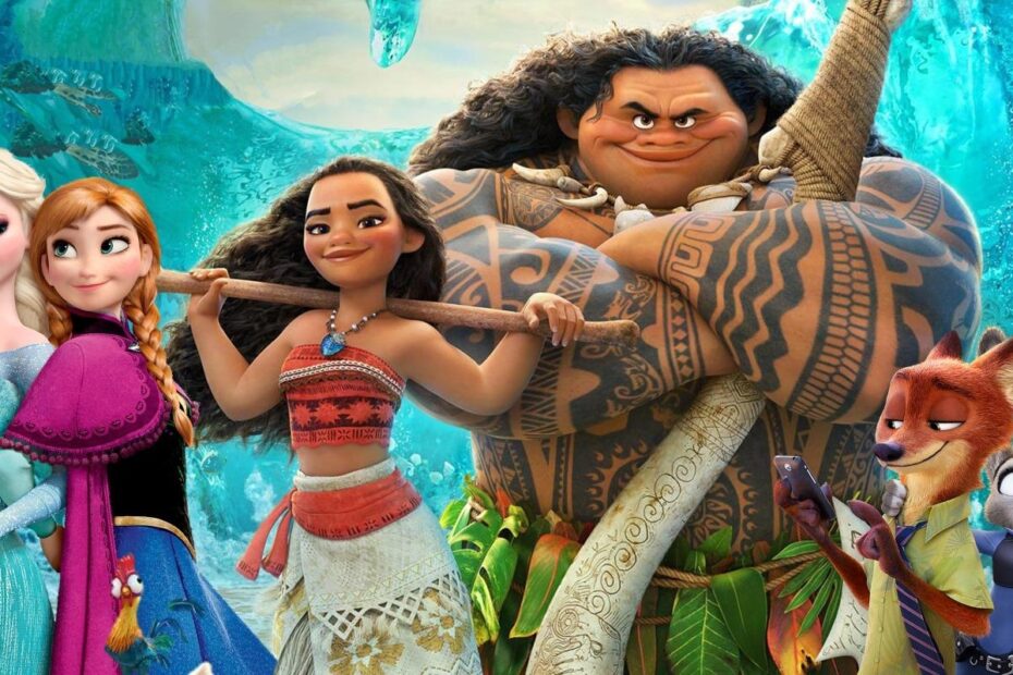 Little Mermaid And Moana Wallpapers Wallpaper Cave