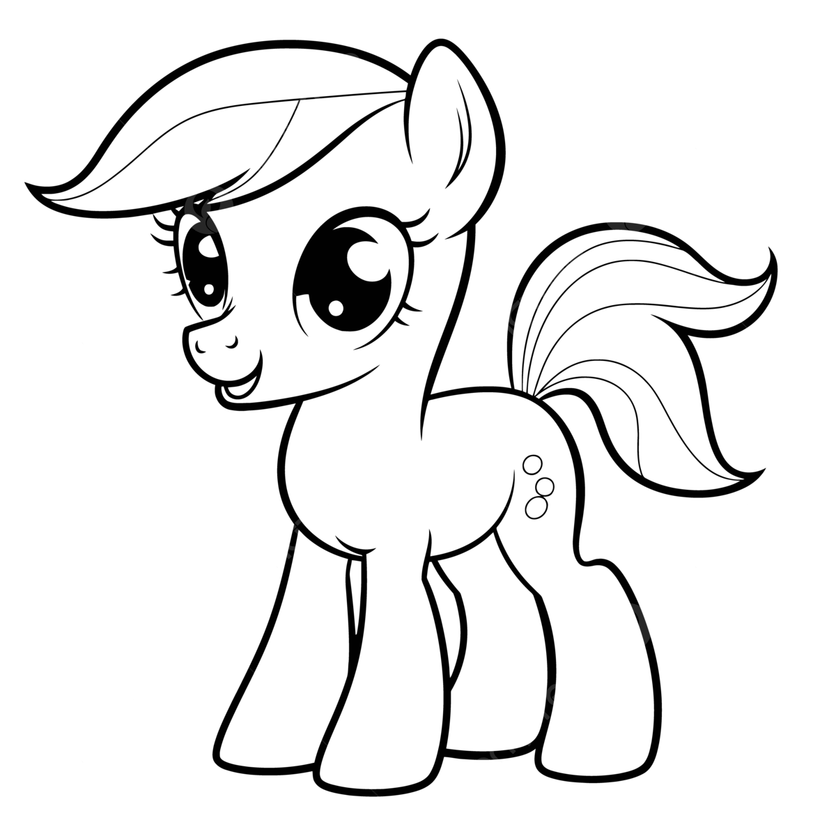 My Little Pony drawing sheet