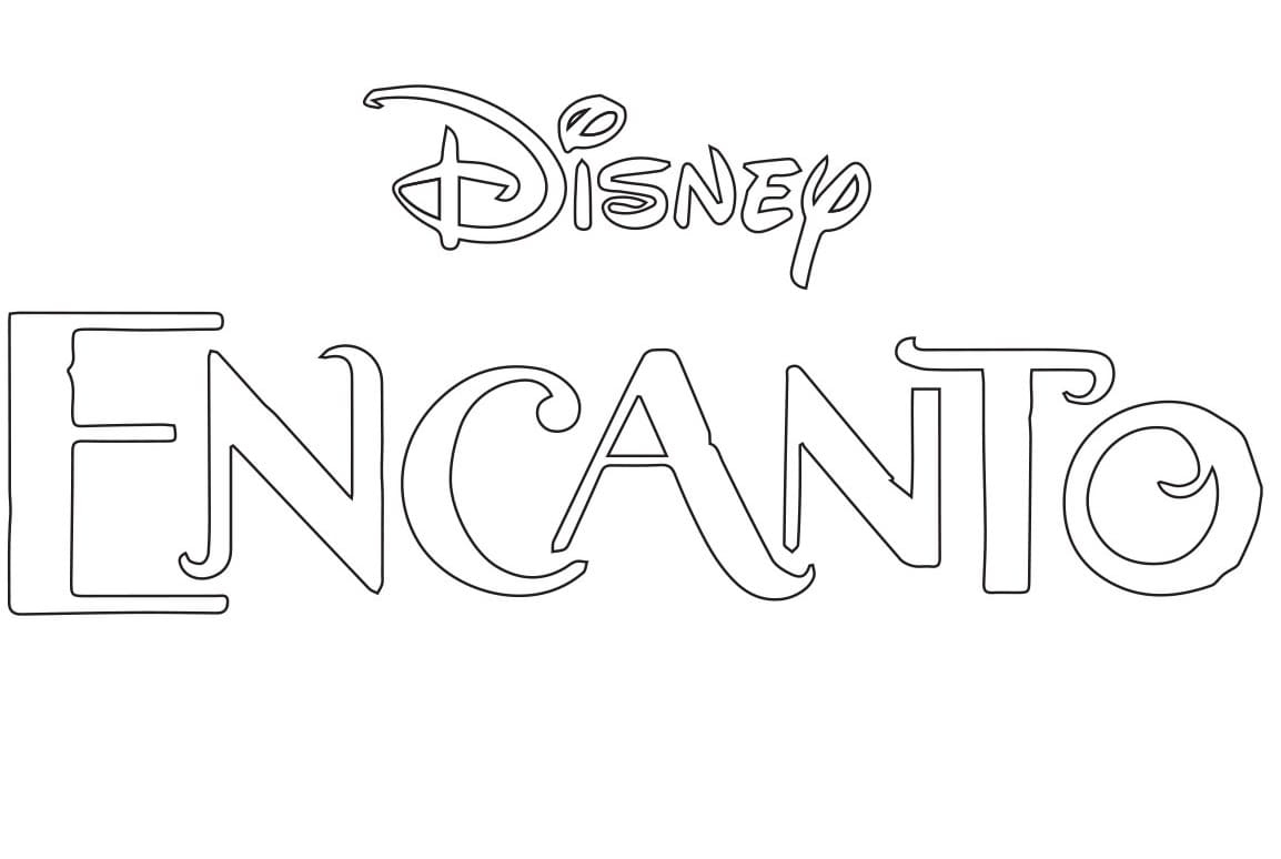 Logo Disney Encanto Coloring Page Free Printable Coloring Pages For Kids Logo Disney Encanto Coloring Page Free Printable Coloring Pages For Kids