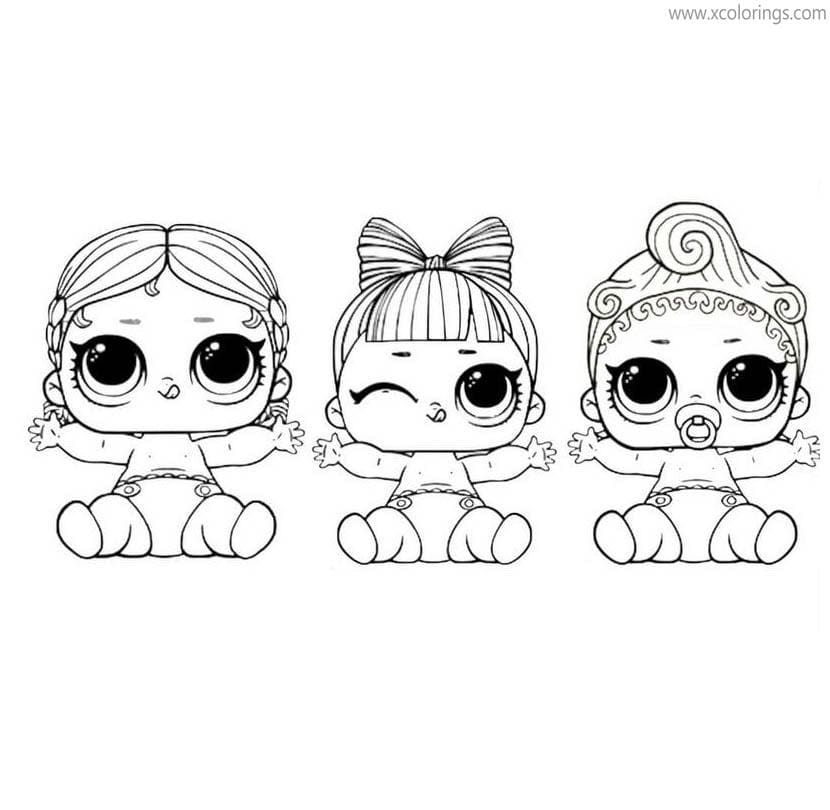 LOL Babies Coloring Page Free Printable Coloring Pages For Kids LOL Babies Coloring Page Free Printable Coloring Pages For Kids