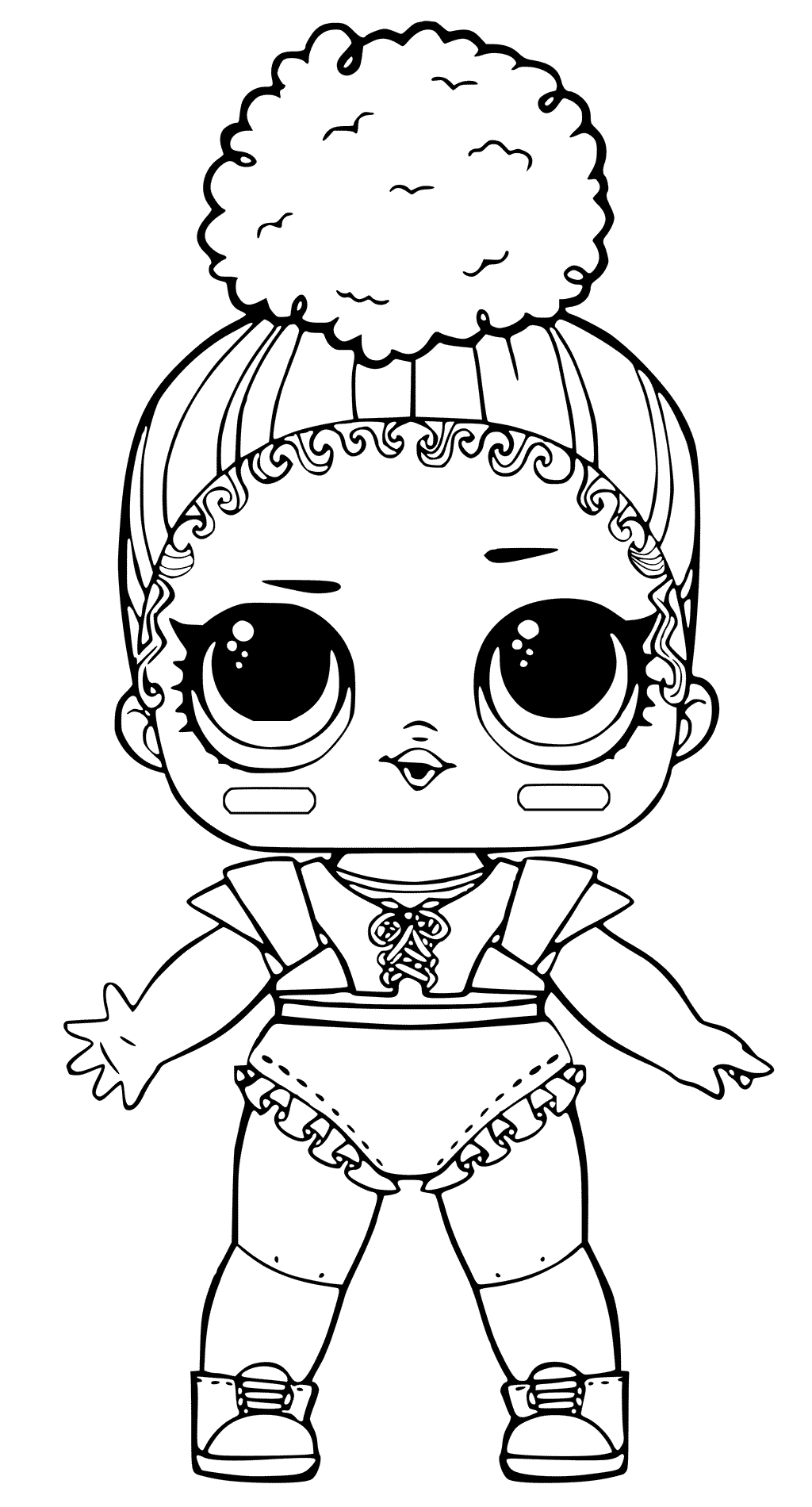 LOL Doll Coloring Pages Printable Coloring Pages FREE LOL Doll Coloring Pages Printable Coloring Pages FREE